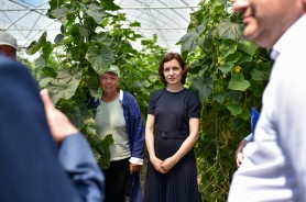 Maia Sandu la Ungheni: „Anul 2023 este despre susținerea antreprenorilor mici și mijlocii”